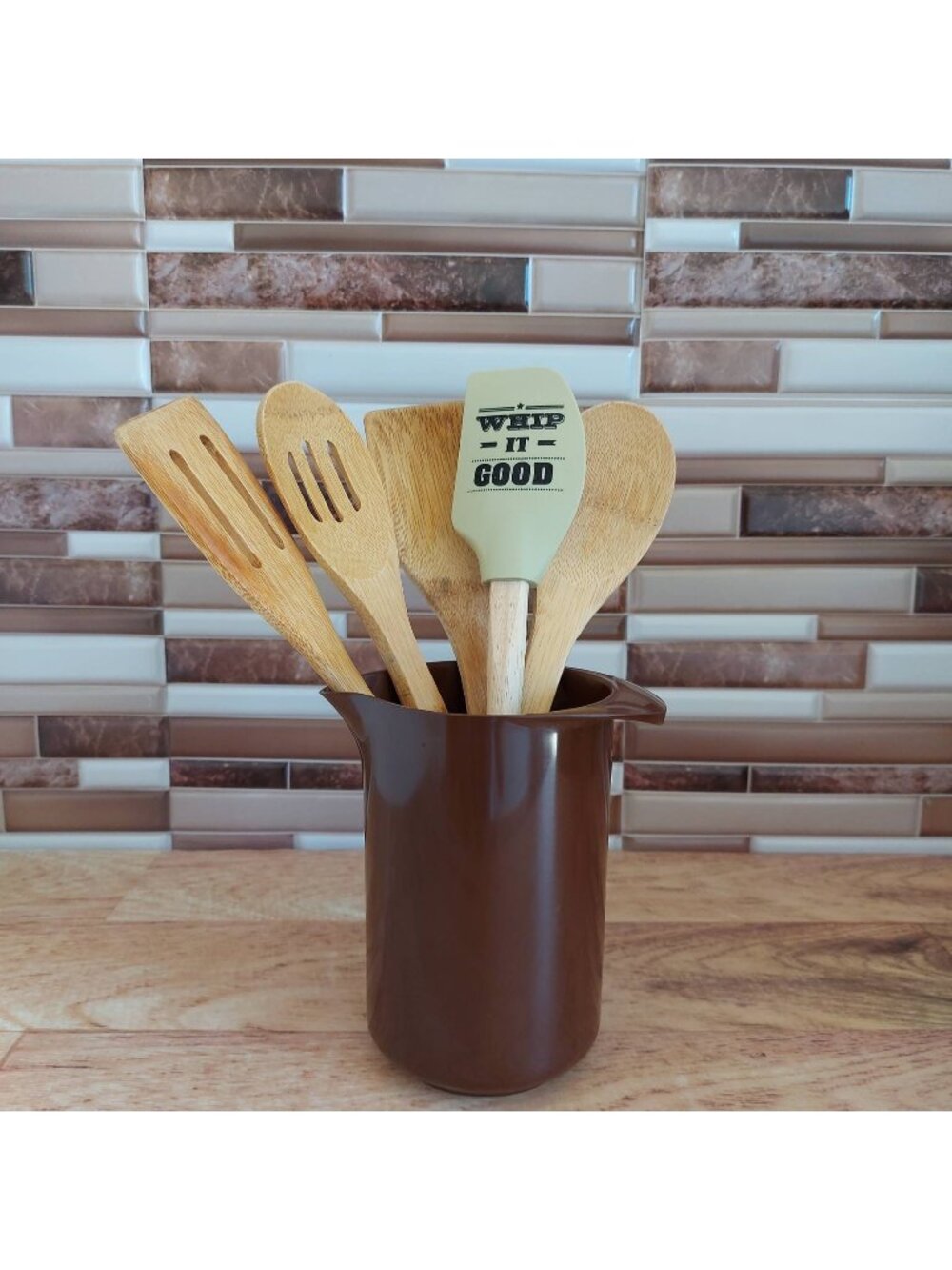 Rosti Denmark Melamine Pitcher, Melamine Kitchen Utensil Holder